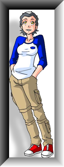 Kylie ("6 Gun Mage") swapped outfits with Ash ("Misfile") for Halloween 2016